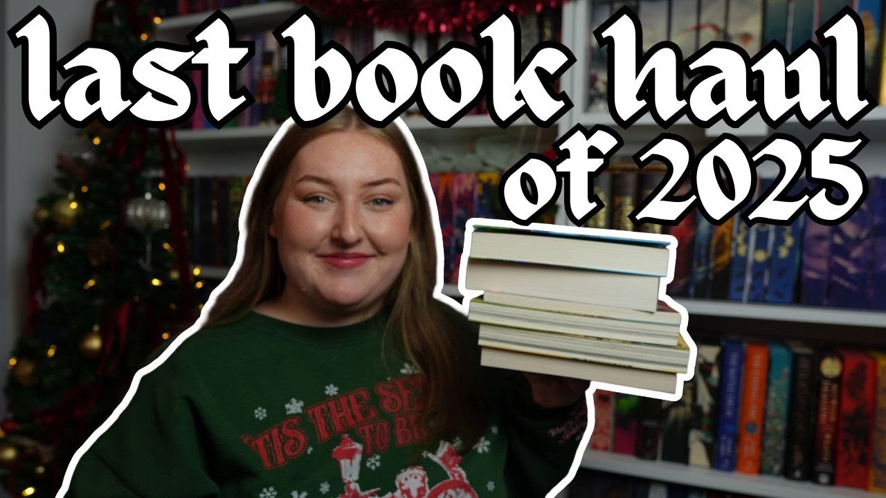 Last book haul of 2025 📚 FairyLoot, The Broken Binding, Christmas gifts!✨