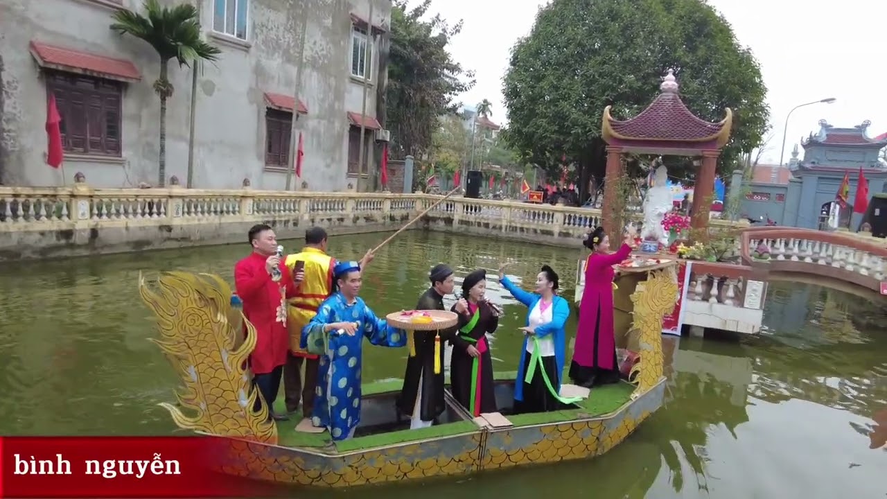 Lễ hội hát Quan họ đền ngô tướng công xuân Mai phúc thắng phúc yên