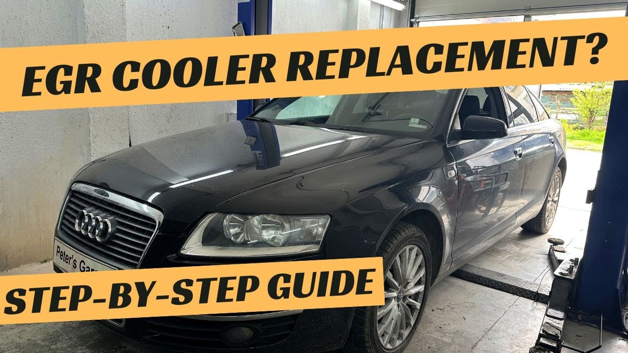 Audi A4 A5 A6 2.7TDI 3.0TDI EGR Cooler replacement B8 C6 4F