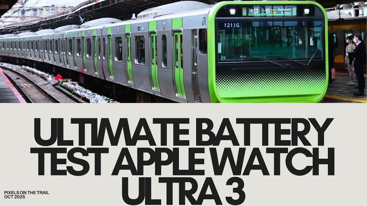 Ultimate Battery Test Running Cellular + GPS on the Apple Watch Ultra 3 During the Tokyo Yamathon