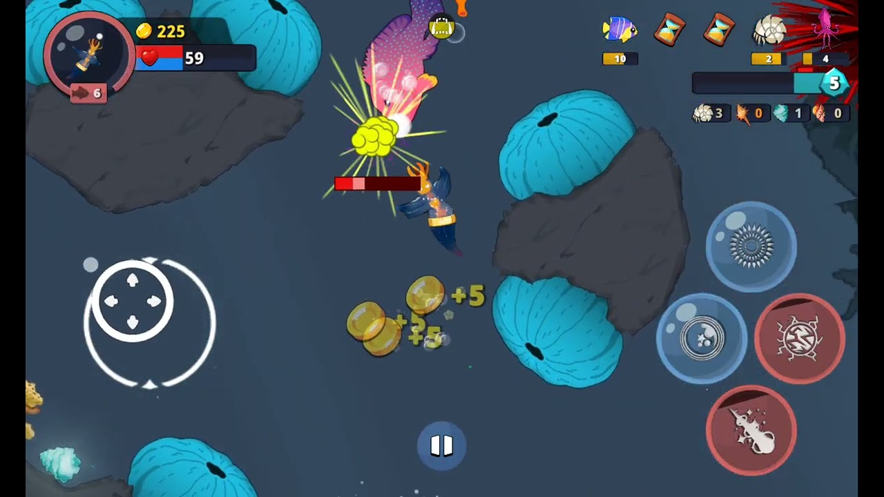 FISH ROYALE ANGELOS SI MALAIKAT DAN GRUMPY SI IKAN SINGA VS VICIOUZ SI HIU PUTIH