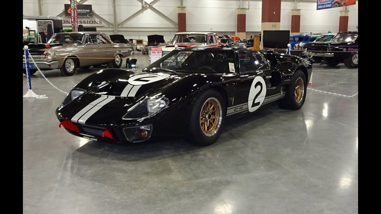 1966 Ford GT 40 MK-II & Engine start up @ World of Wheels on My Car Story with Lou Costabile