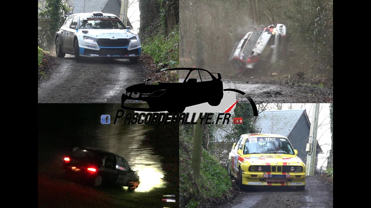 Rallye de la côte fleurie 2024 - Crash - Attaque