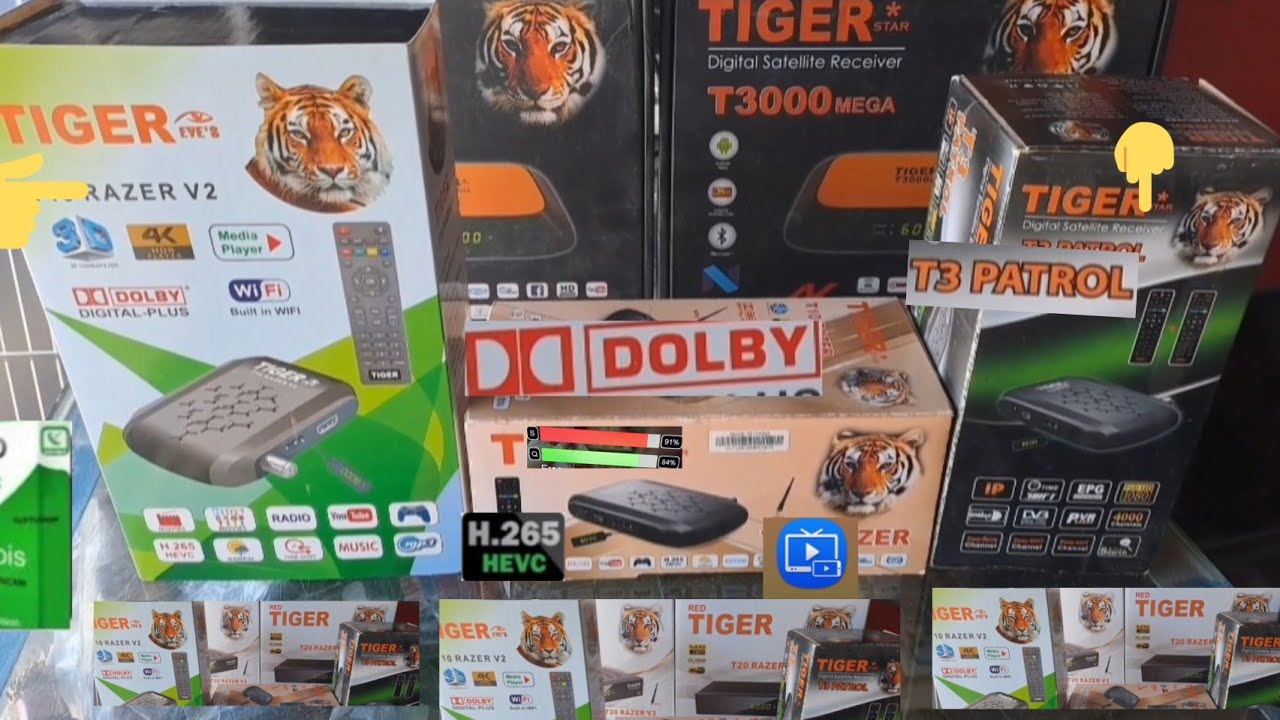 Tiger T3 and Tiger T10 Razer V2 Unboxing Aye Check krty hai