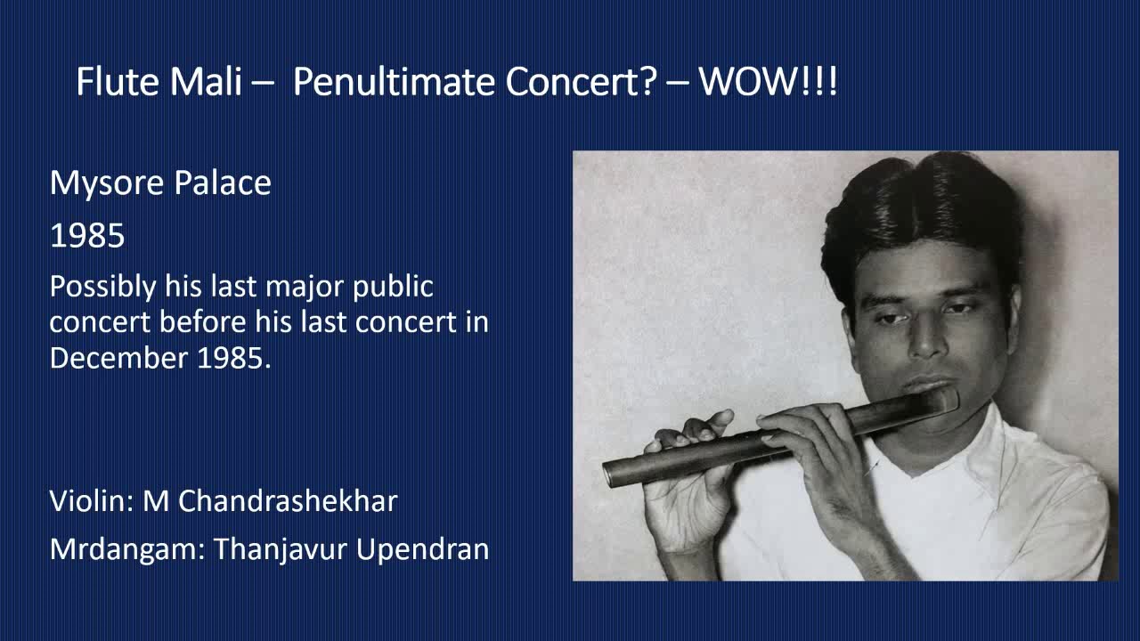 Flute Mali - Last concert but one? - WOW!!!