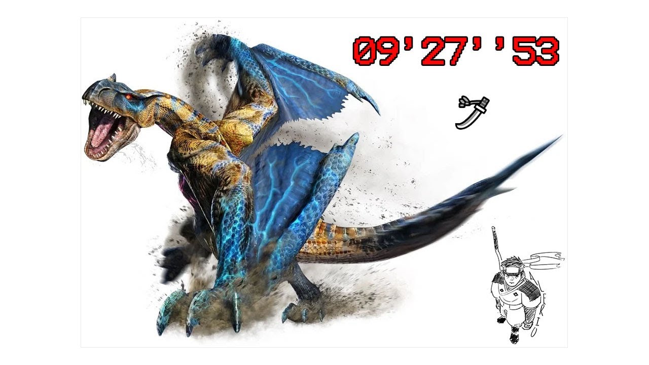 Monster Hunter Generations Ultimate - Ex Grimclaw Tigrex 09'27''53 | Valor Longsword
