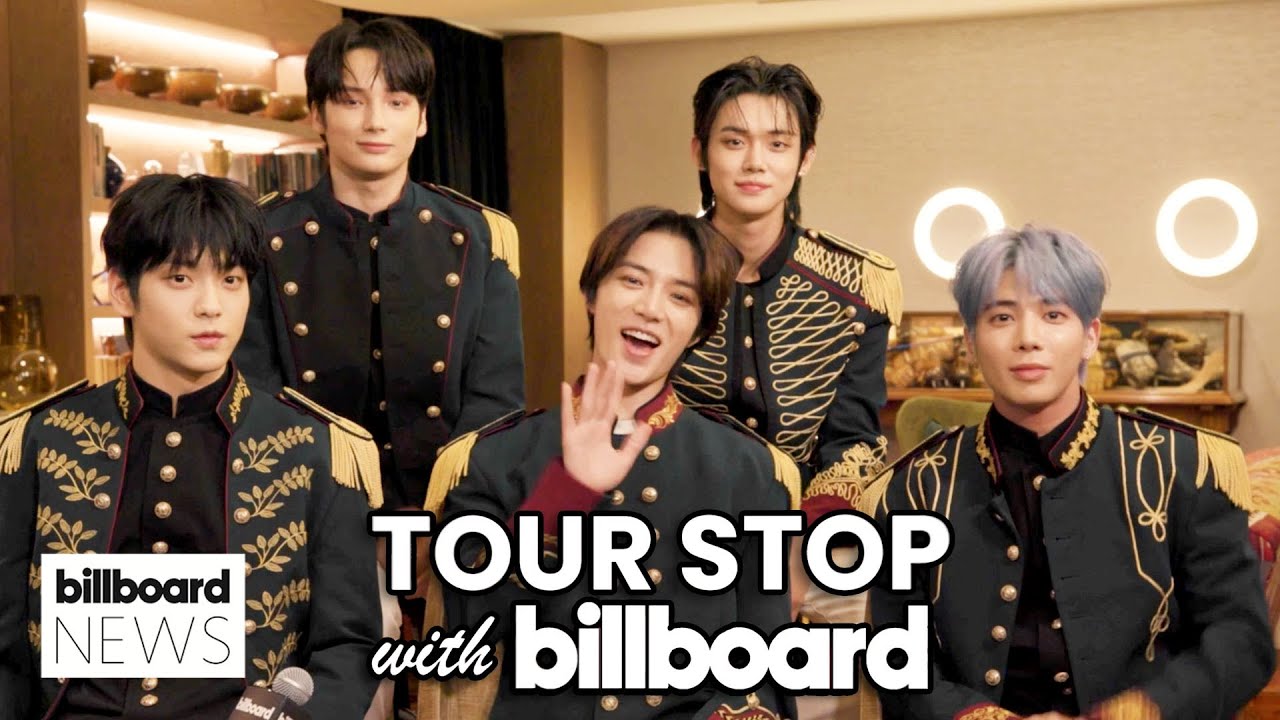 TOMORROW X TOGETHER On How They Prepare For Shows, Exploring NYC & More | Tour Stop | Billboard News