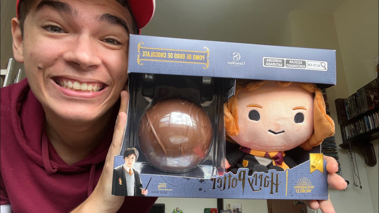 Ovo de Páscoa HARRY POTTER cacau show, VALE A PENA? (Umboxing)