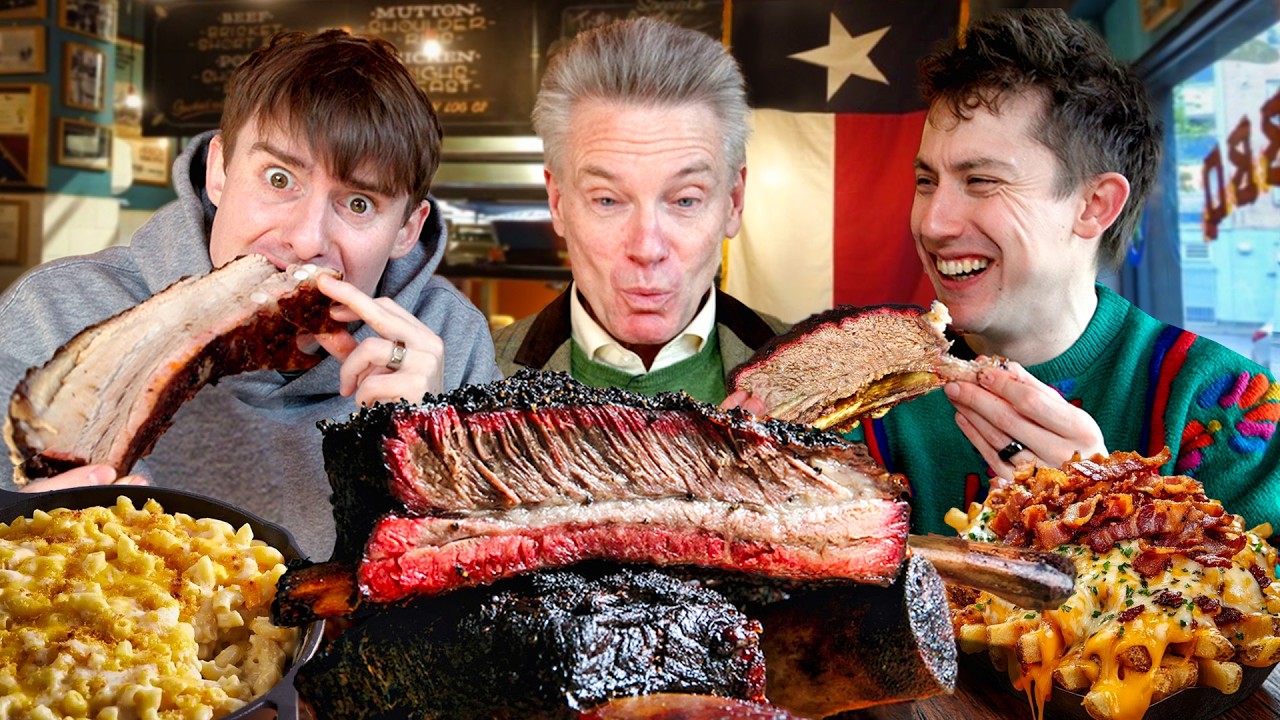 British Grandad tries Texas BBQ for the first time!