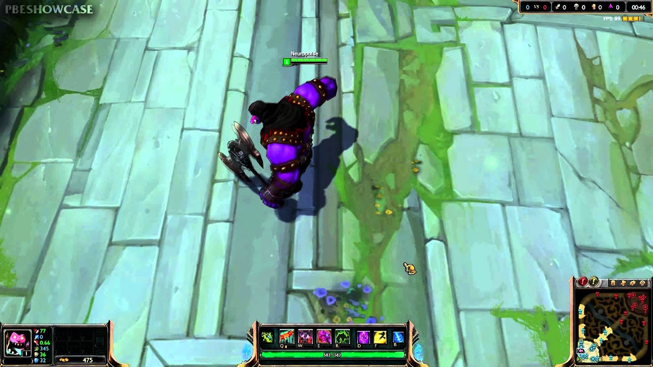 Dr. Mundo Skins Texture Update Preview [1/14 PBE Update]