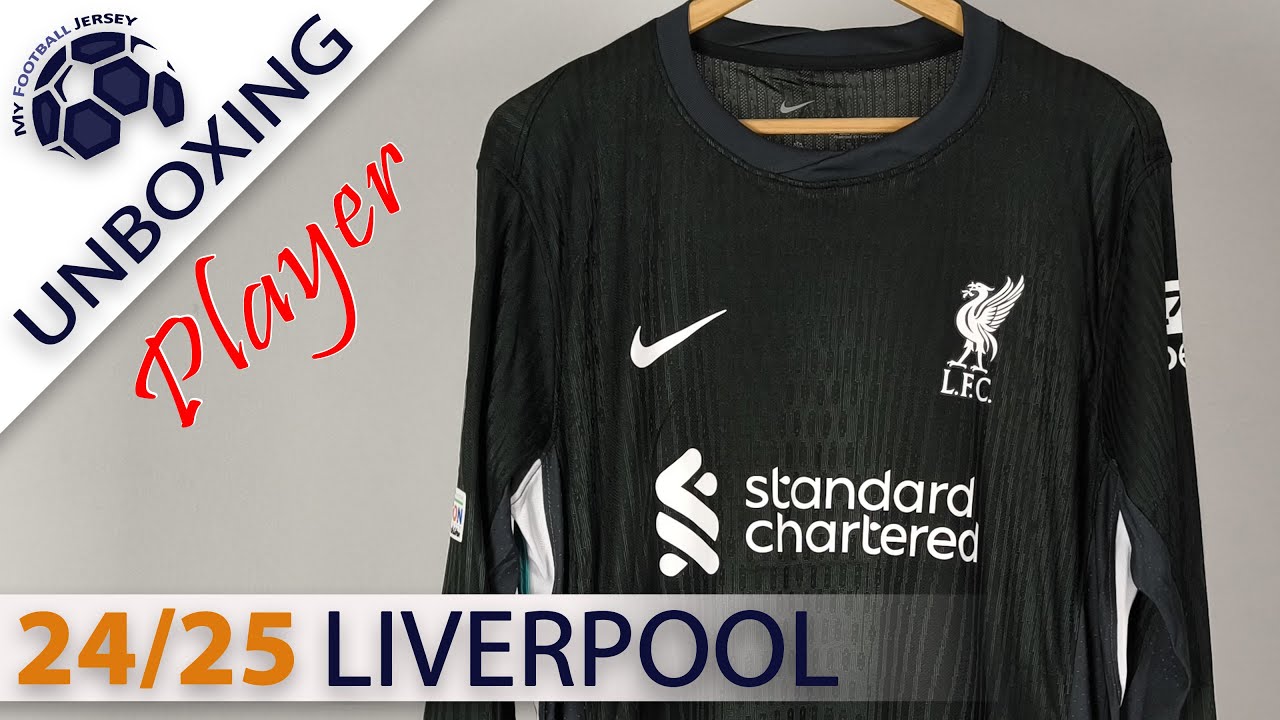 Liverpool Away Jersey (Long Sleeve) 24/25 M. Salah (Kotofanss) Player Version Unboxing Review