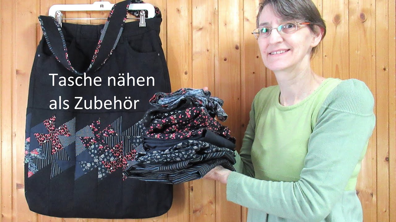 Accessoires Täschchen nähen -  ausführlich Anfänger - Pilotvideo