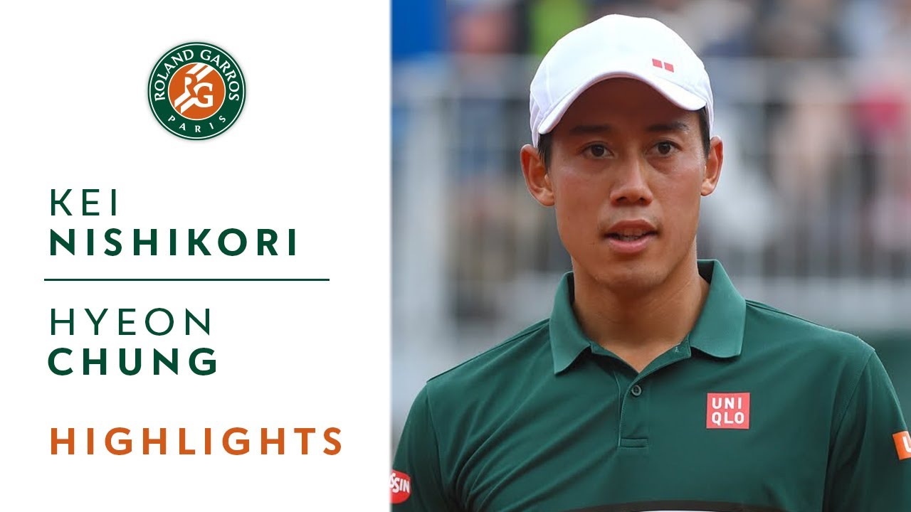 Kei Nishikori v Hyeon Chung Highlights - Men's Round 3 2017 I Roland-Garros