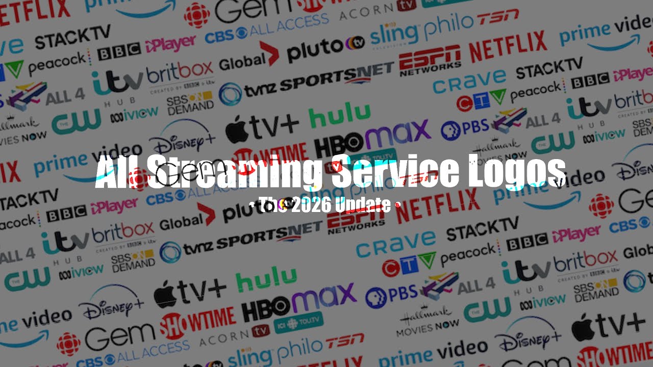 All Streaming Service Logos [The 2026 Update]