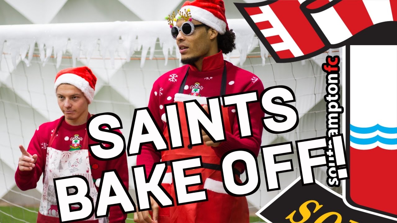 #SaintsXmas Day One: Van Dijk & Clasie's Christmas Bake Off
