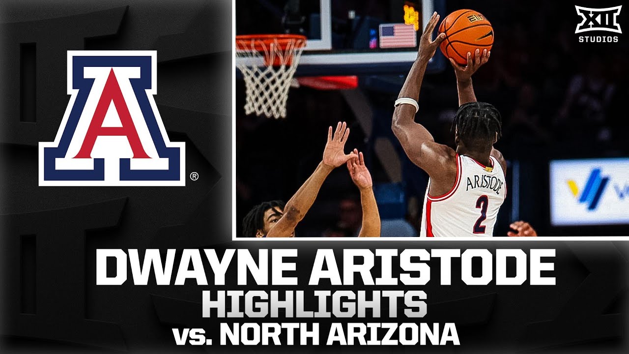 Dwayne Aristode Highlights vs. Northern Arizona | 2025-26 Big 12 Men&rsquo;s Basketball