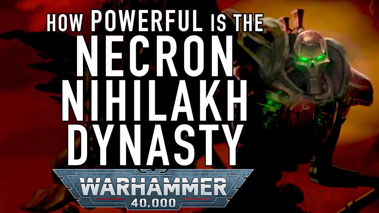 40 фактов и сведений о династии Некронов Нигилах в Warhammer 40K