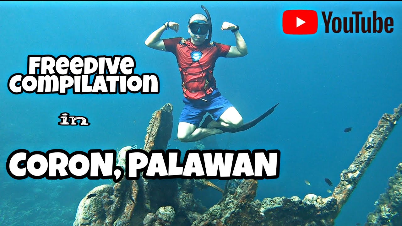 Freediving Compilation (Coron, Palawan, Philippines)