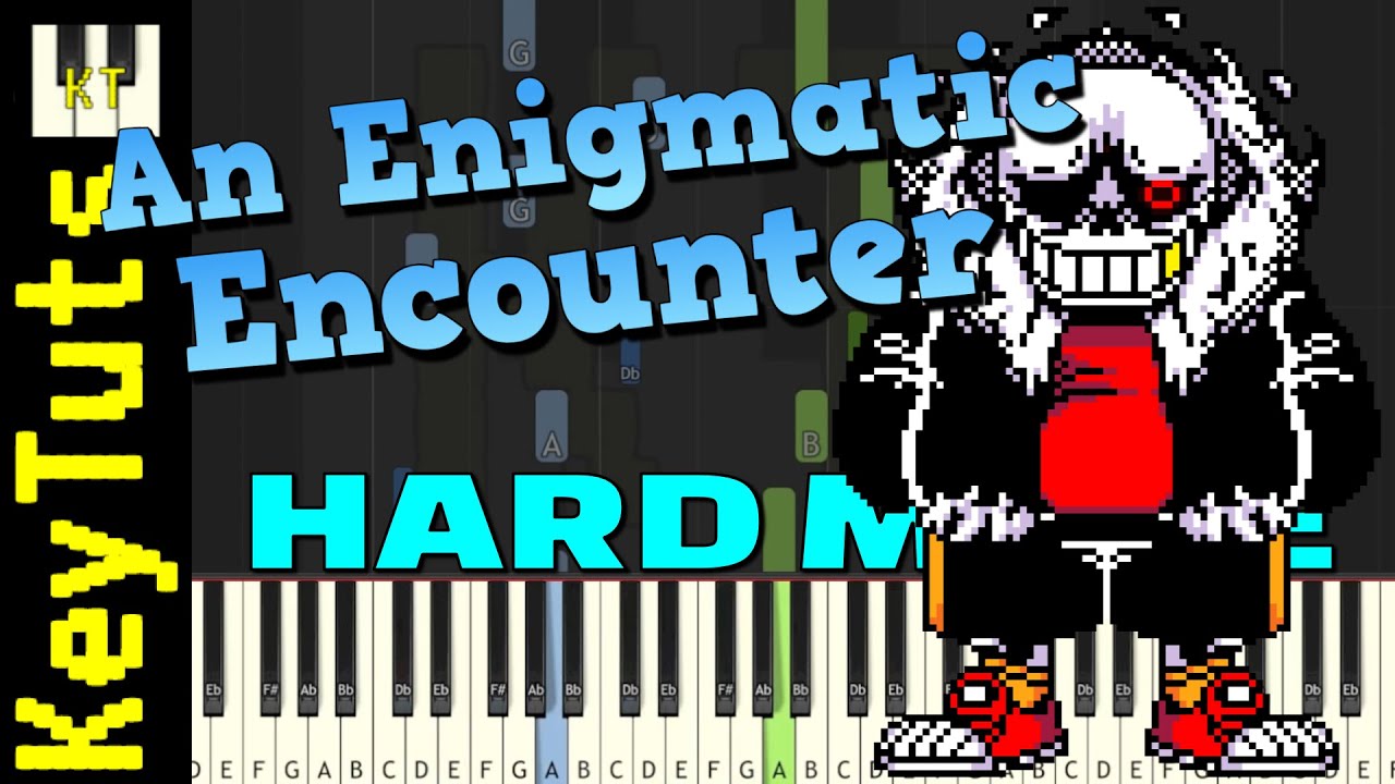 An Enigmatic Encounter [Undertale Last Breath - Phase 3] - Hard Mode [Piano Tutorial] (Synthesia)