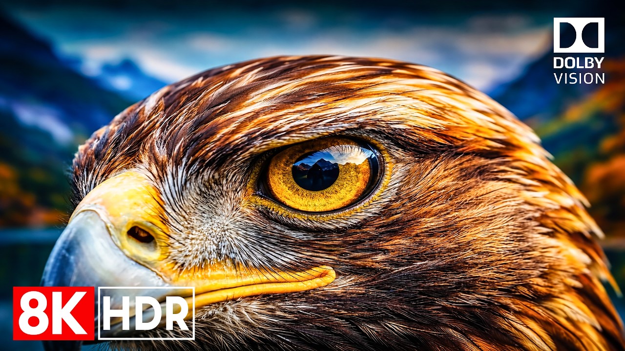 Animal Planet 4K HDR 60fps Stunning Wildlife Scenes | HDR Clarity