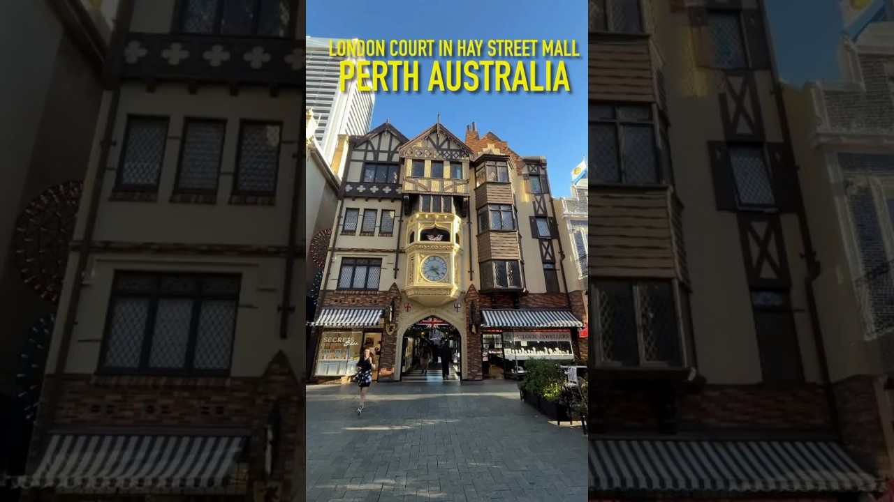 London Court in Hay Street Mall Perth Australia 🇦🇺