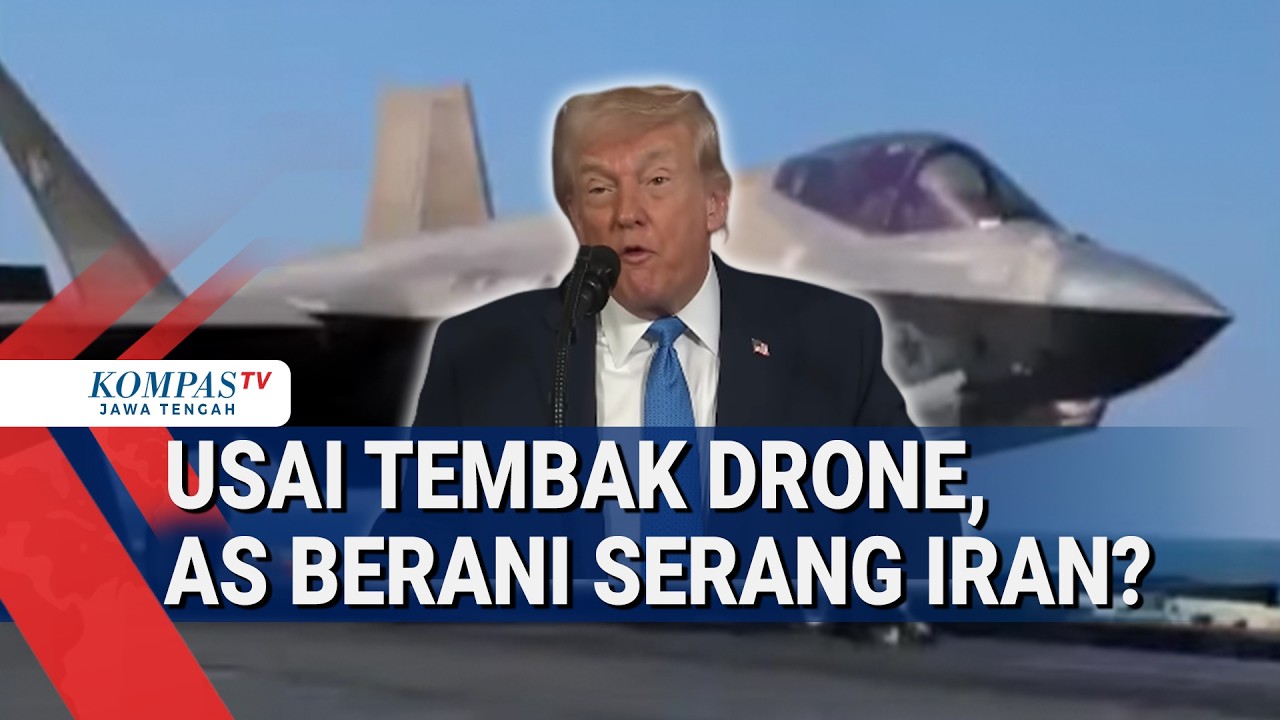 Usai Tembak Drone, AS Berani Serang Iran?
