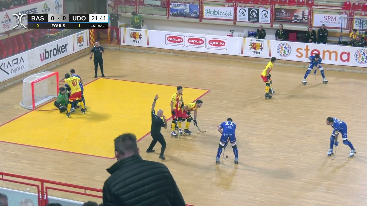 Rink Hockey - WSE Champions League Men - Ubroker Hockey Bassano 1954 (ITA) x OC Barcelos (POR)