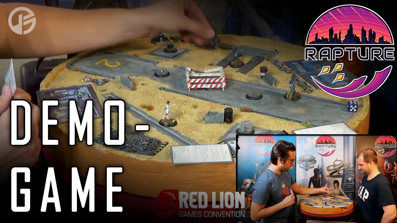 Gravity Bay - Rapture Demospiel - Red Lion Con 2021