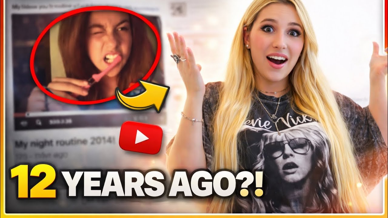 Reacting To My Old YouTube Videos From 2014… CRINGE 😭