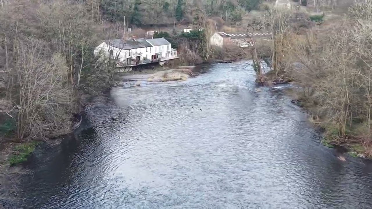 River Dee from the Chainbridge Hotel 