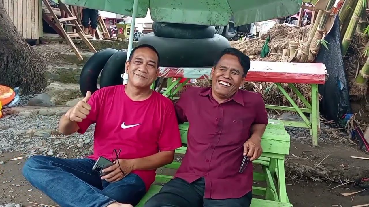 Team touring SMA 6 akt 90 di pemandian lubuk minturun 