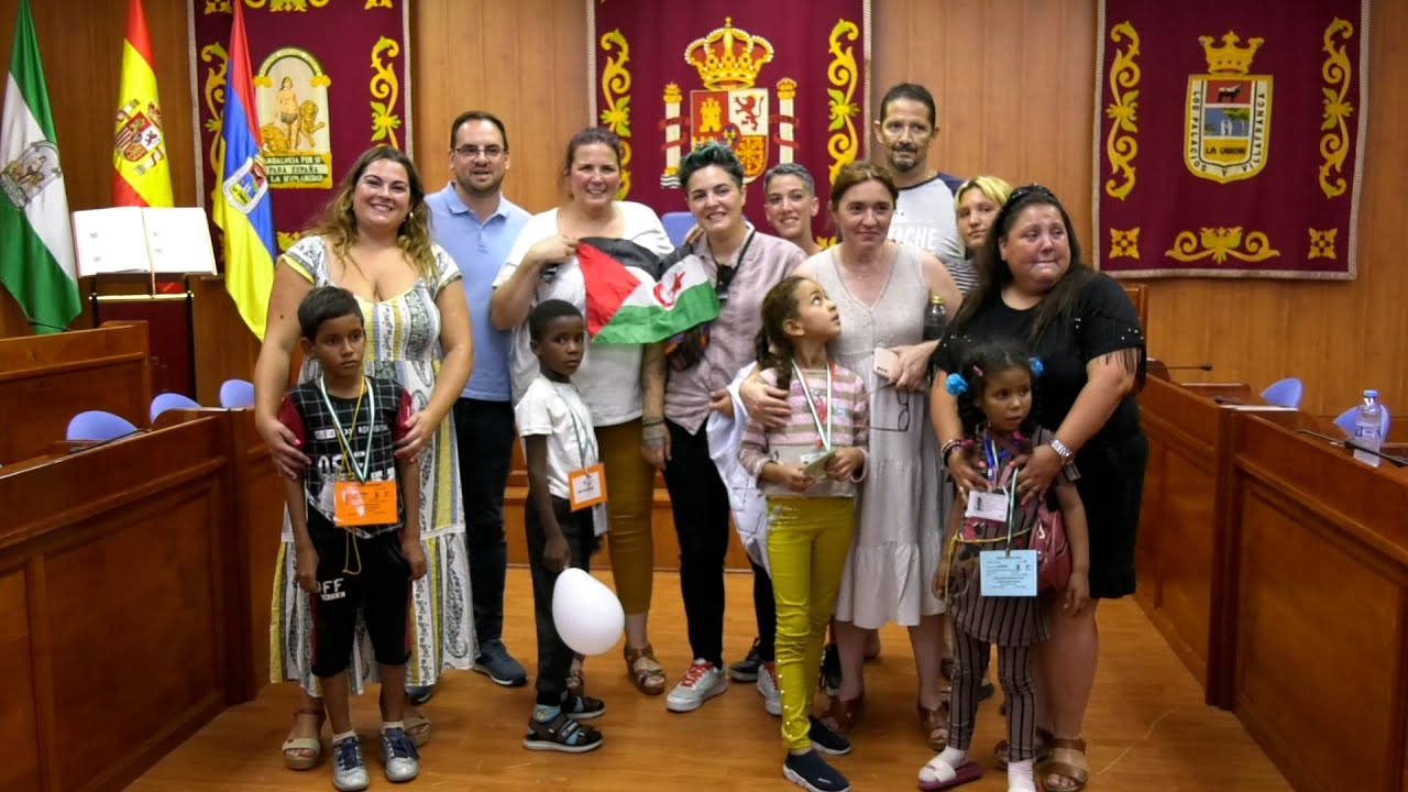Noticia Emoción ante la llegada de los niños saharauis a Los Palacios