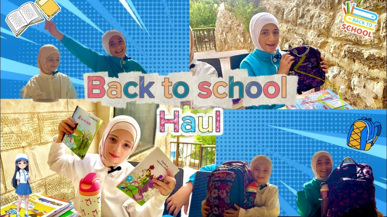 Back to School Haul 2025 ✨ | مستلزمات المدرسة الجديدة 