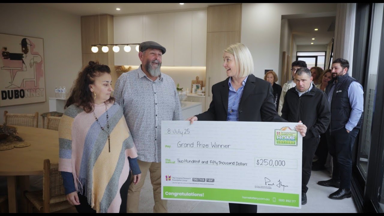 HOME LOTTERY | Meet our Somerton Park winner!