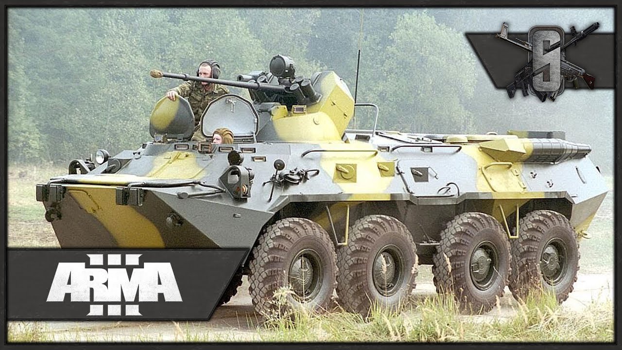 Intense City Close Quarters w/ BTR 80A - ArmA 3 Zeus Gameplay - Russian Persistent Campaign #4