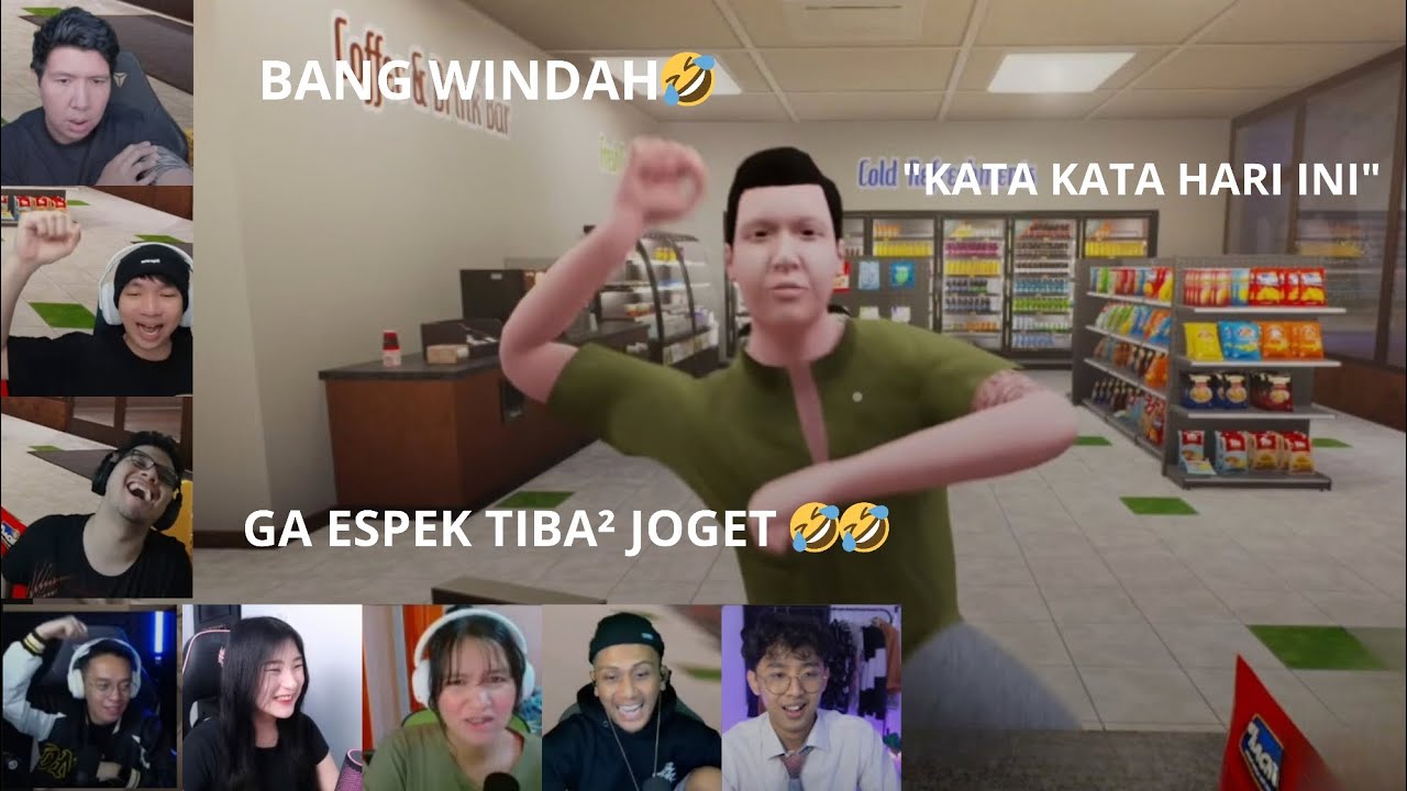 KEDATANGAN YOUTUBER BESAR🤣| REAKSI YOUTUBER MELIHAT BANG WINDAH | HALU THE FRACTURE |#reaksiyoutuber