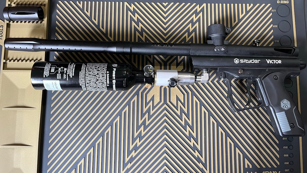Spyder Victor Less Lethal — новая пружина клапана 1000 фунтов на кв. дюйм
