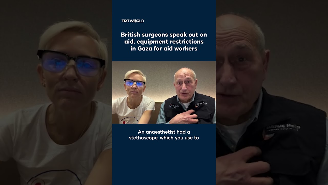 Британские хирурги высказываются об ограничениях на помощь и оборудование для сотрудников гуманит...