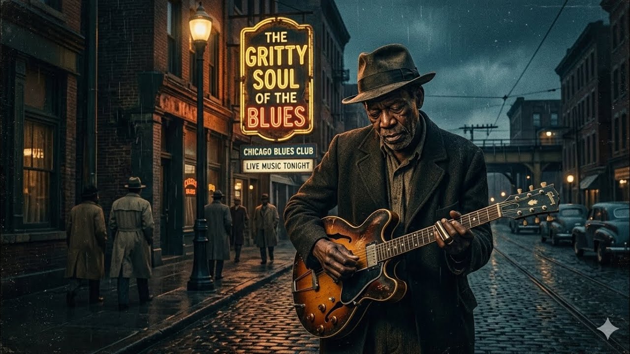 🎸The Gritty Soul of the Blues 🎙️🎼