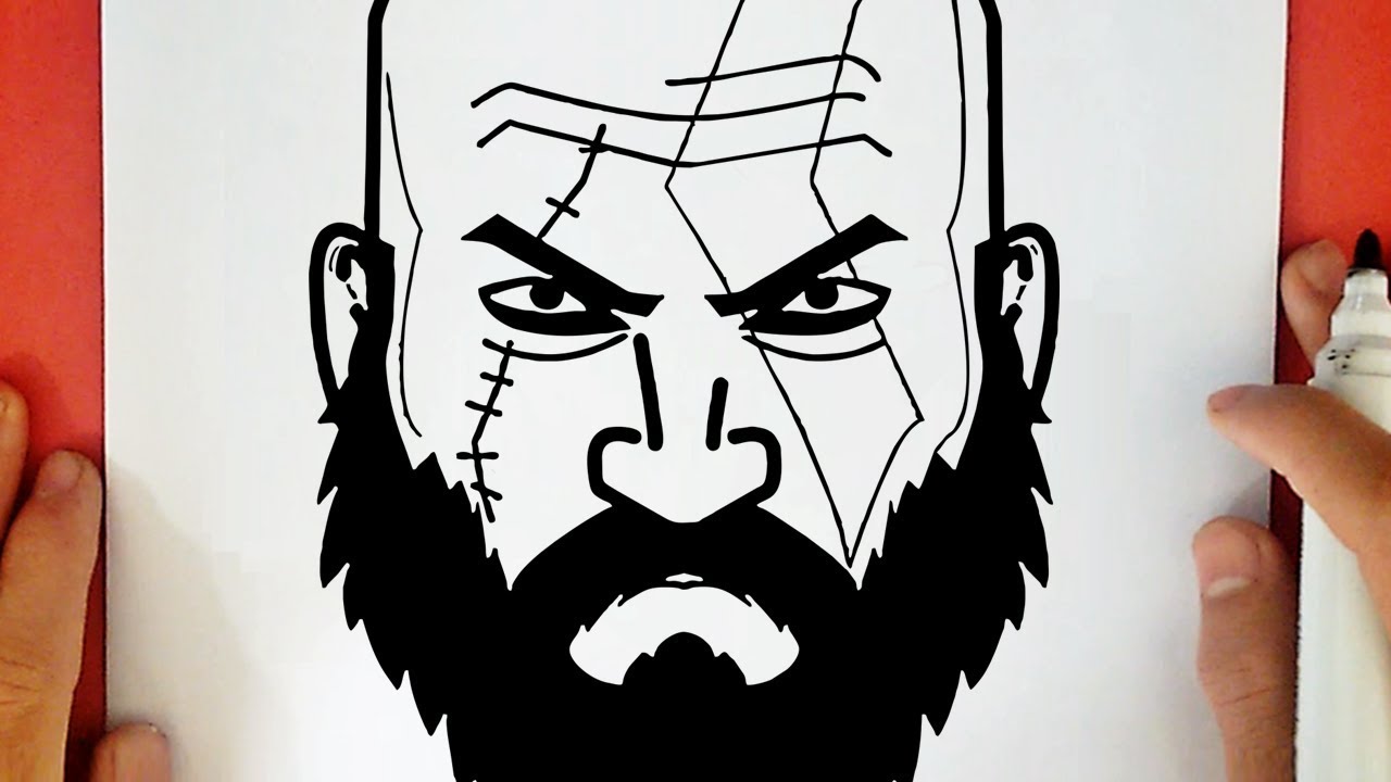 COMMENT DESSINER KRATOS