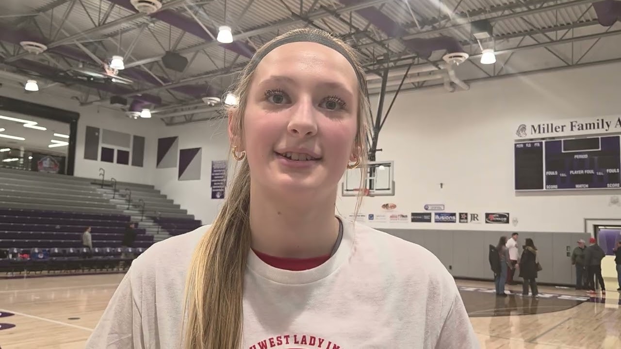 Postgame: Northwest's Ashlyn Lazarus