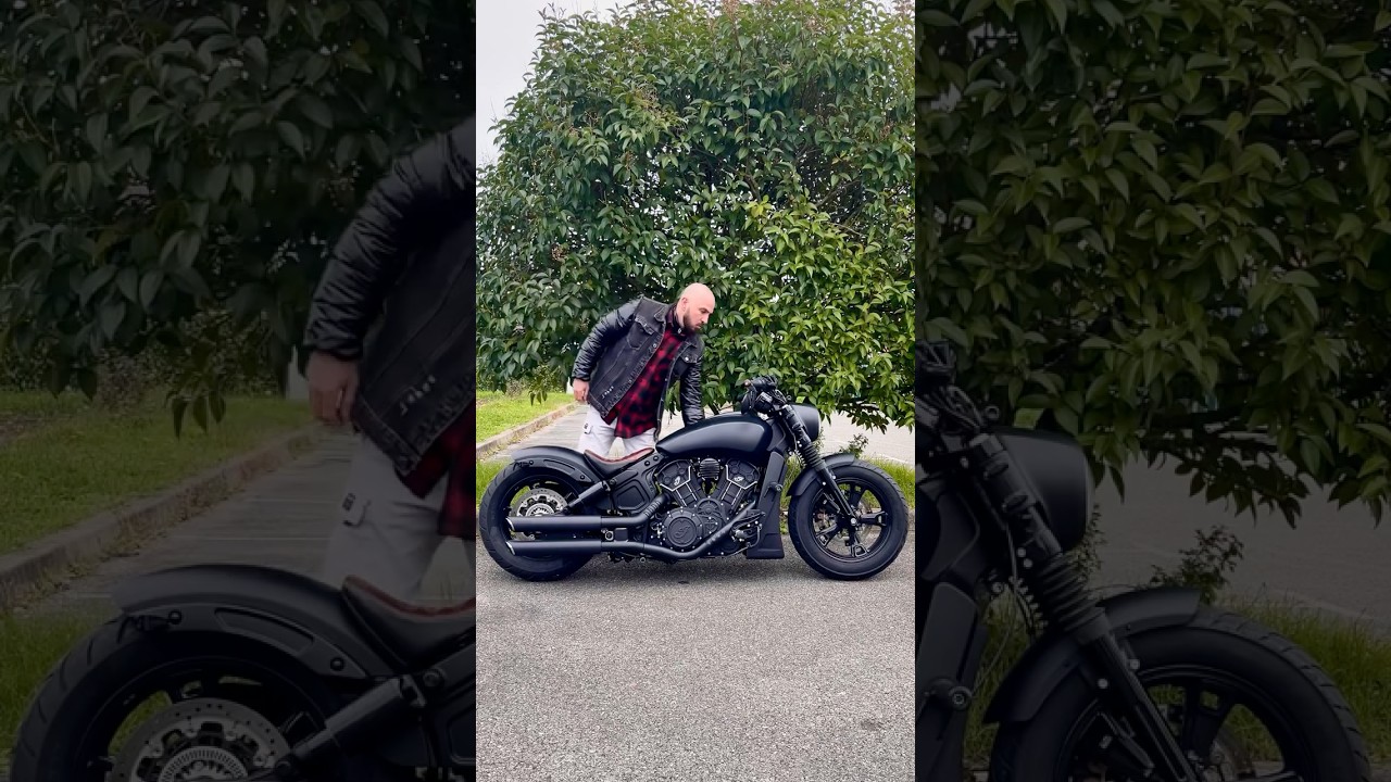 Indian Scout Bobber | Sixty custom | black Smoke &eacute;dition