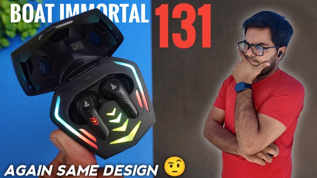boAt Immortal 131 Gaming Earbuds with Perfect Calling ⚡⚡ Again Same Design by boAt 😤😤