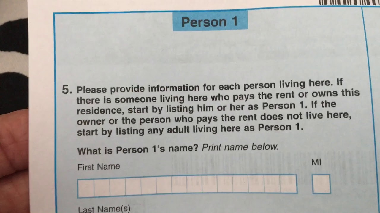 How to fill out your 2020 census mail in paper form