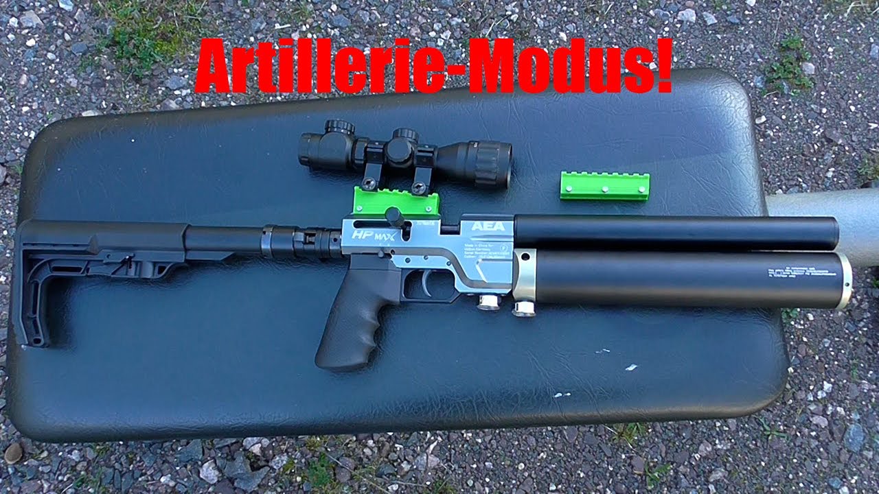 AEA HP Max 9mm / 50m Longrange 7.5J und V7 Preview