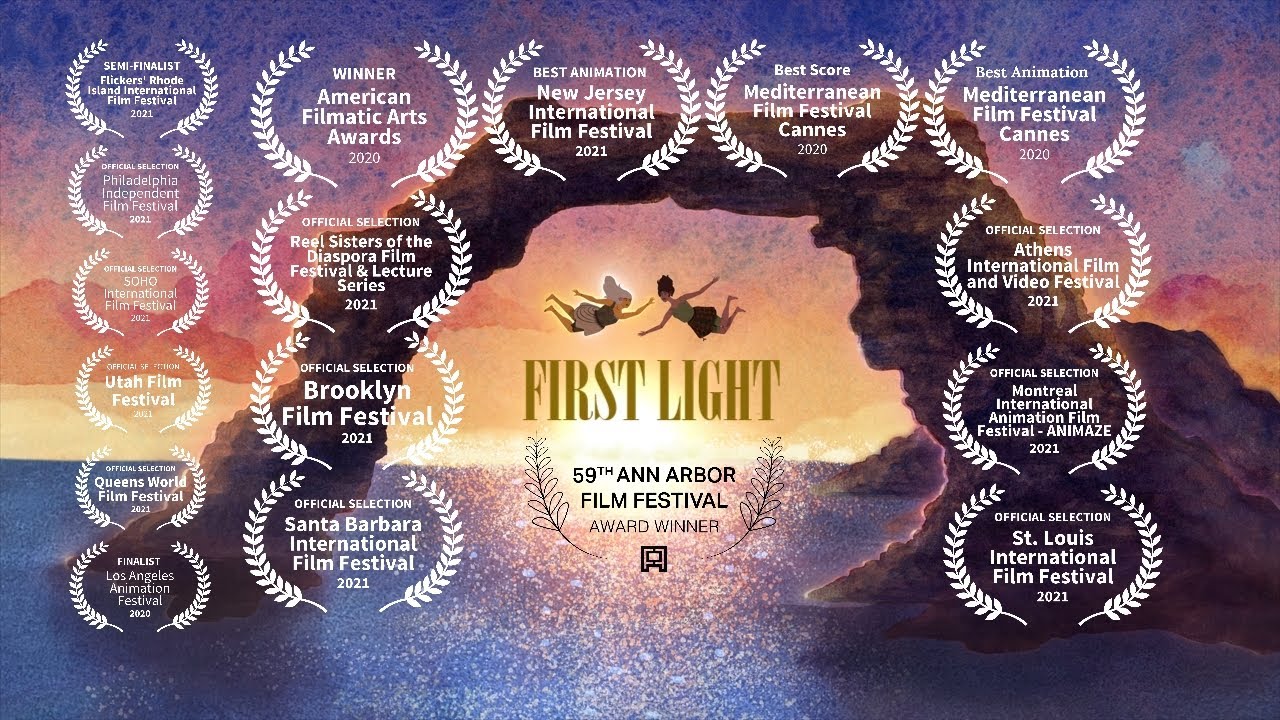 FIRST LIGHT a short animated musical fantasy,  Winner at Oscar&reg; qualifying film festival