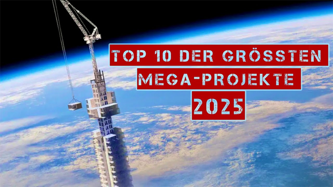 Die 10 GR&Ouml;SSTEN MEGA-PROJEKTE 2025!
