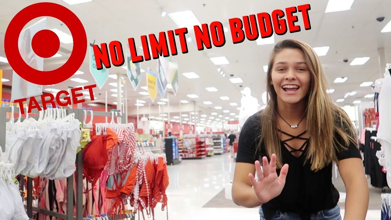 THE TARGET NO LIMIT NO BUDGET SHOPPING CHALLENGE!