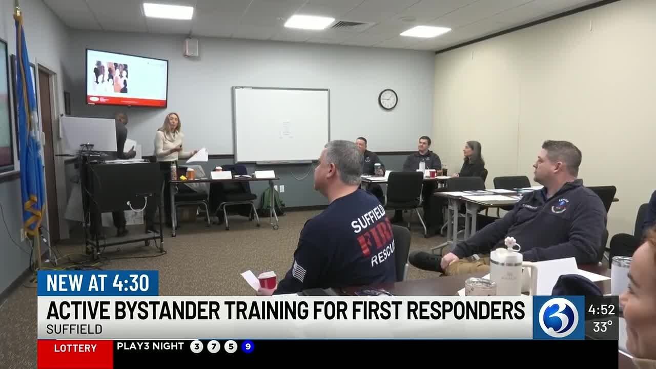 Suffield first responders learn active bystander training to improve emergency response