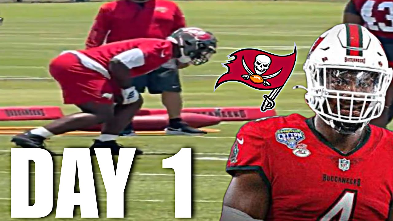 Tampa Bay Buccaneers Rookie Minicamp DAY 1 HIGHLIGHTS: Rueben Bain *FIRST LOOK* during DRILLS!